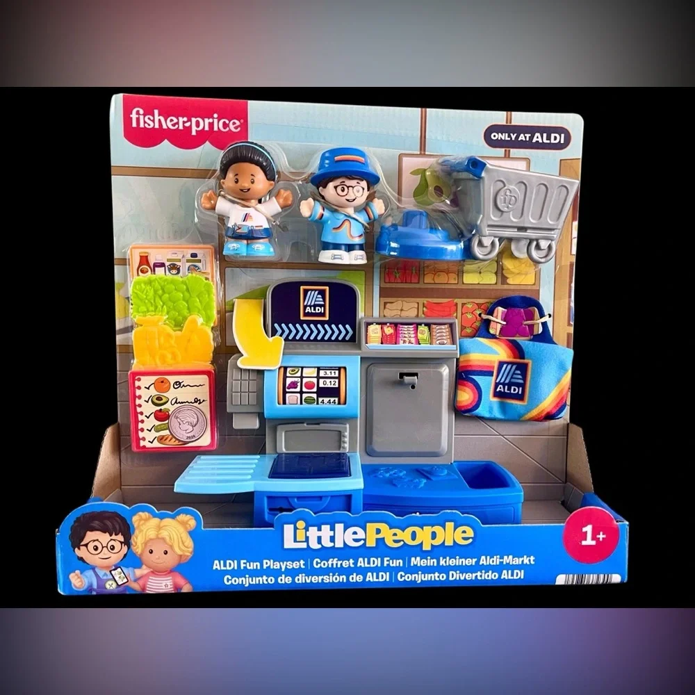 Fisher-Price Little People ALDI Fun Playset - Blue New in Original Package
